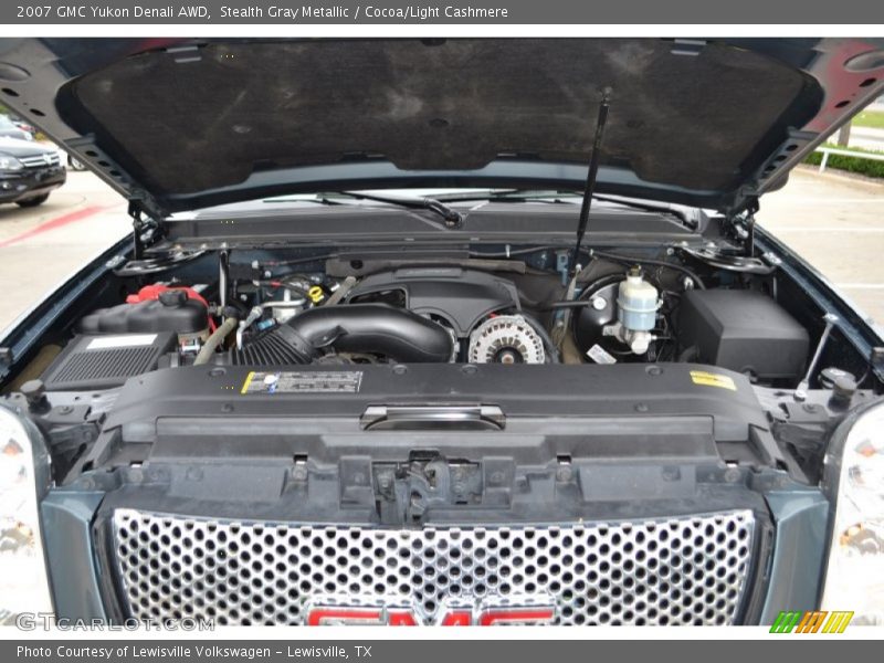 Stealth Gray Metallic / Cocoa/Light Cashmere 2007 GMC Yukon Denali AWD
