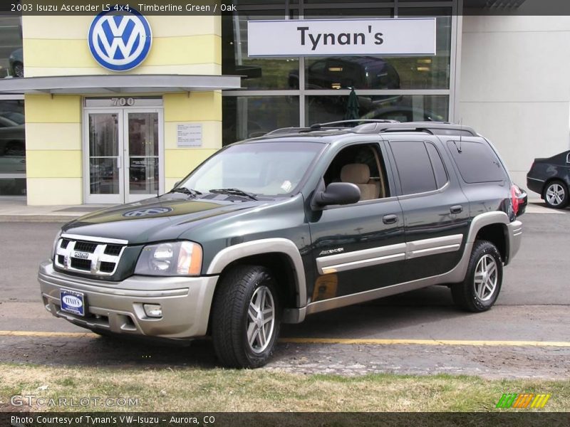 Timberline Green / Oak 2003 Isuzu Ascender LS 4x4