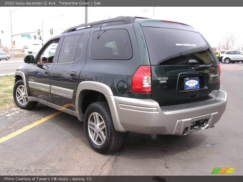 Timberline Green / Oak 2003 Isuzu Ascender LS 4x4