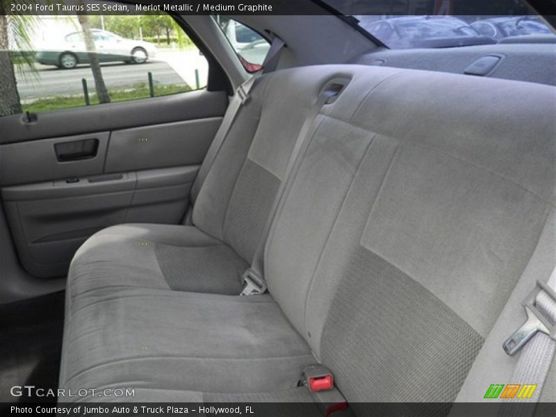 Merlot Metallic / Medium Graphite 2004 Ford Taurus SES Sedan