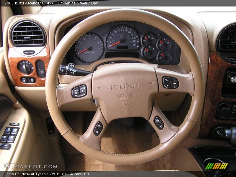 Timberline Green / Oak 2003 Isuzu Ascender LS 4x4