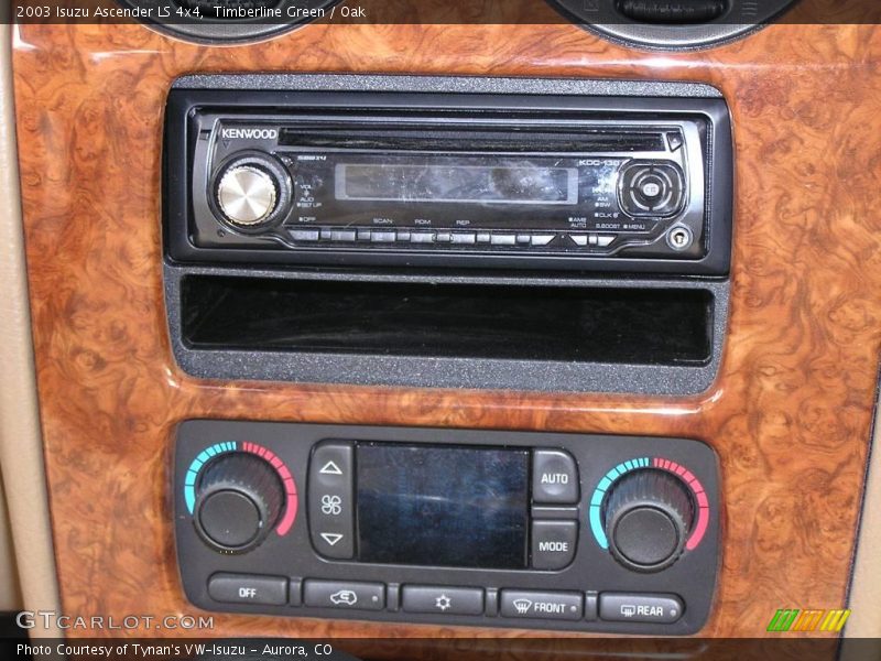 Timberline Green / Oak 2003 Isuzu Ascender LS 4x4