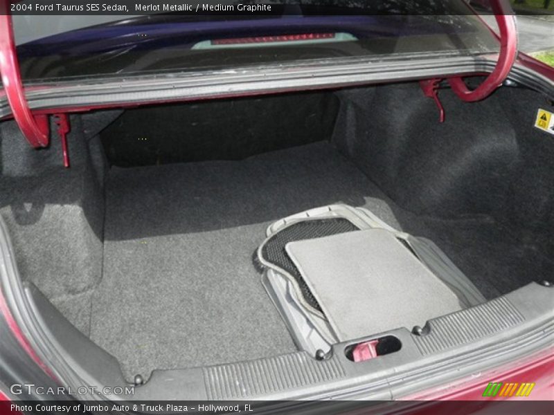  2004 Taurus SES Sedan Trunk