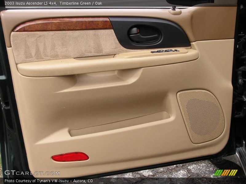 Timberline Green / Oak 2003 Isuzu Ascender LS 4x4