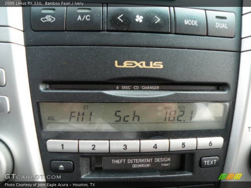 Bamboo Pearl / Ivory 2005 Lexus RX 330