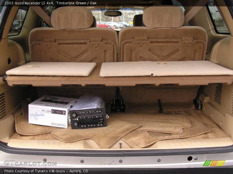 Timberline Green / Oak 2003 Isuzu Ascender LS 4x4
