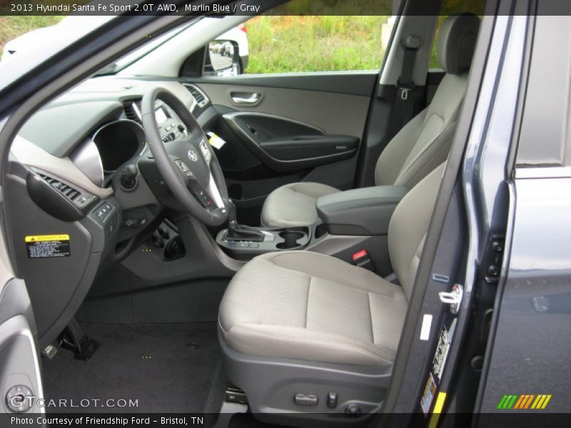  2013 Santa Fe Sport 2.0T AWD Gray Interior