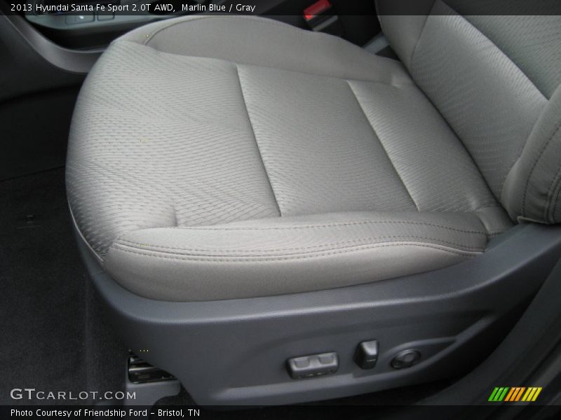 Marlin Blue / Gray 2013 Hyundai Santa Fe Sport 2.0T AWD