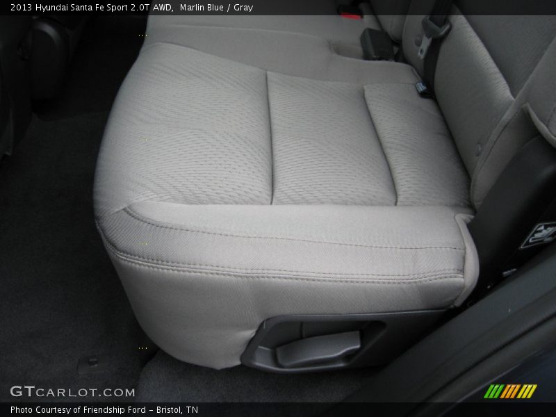 Marlin Blue / Gray 2013 Hyundai Santa Fe Sport 2.0T AWD