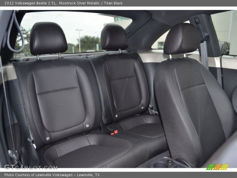 Moonrock Silver Metallic / Titan Black 2012 Volkswagen Beetle 2.5L