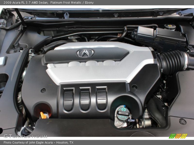 Platinum Frost Metallic / Ebony 2009 Acura RL 3.7 AWD Sedan