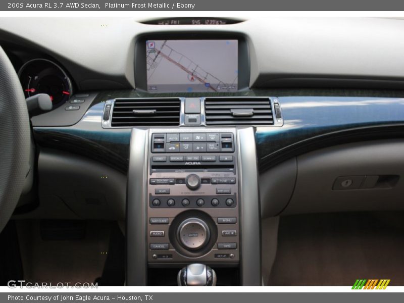 Platinum Frost Metallic / Ebony 2009 Acura RL 3.7 AWD Sedan