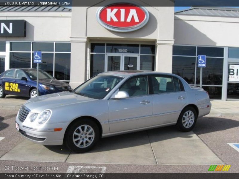 Bright Silver / Gray 2008 Kia Amanti