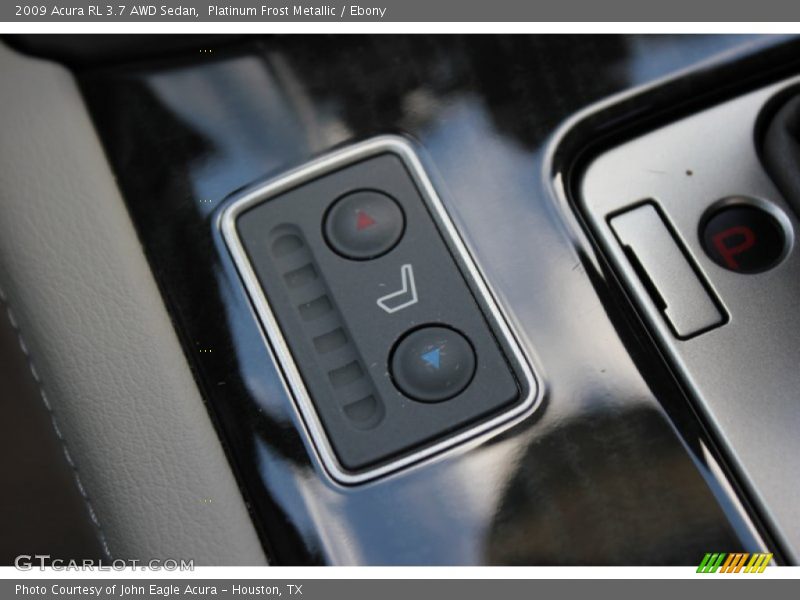 Platinum Frost Metallic / Ebony 2009 Acura RL 3.7 AWD Sedan