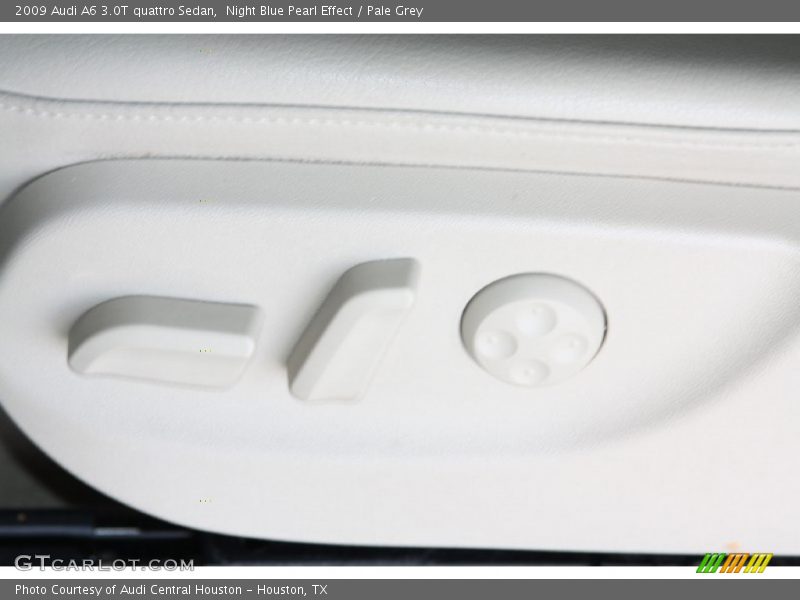 Night Blue Pearl Effect / Pale Grey 2009 Audi A6 3.0T quattro Sedan