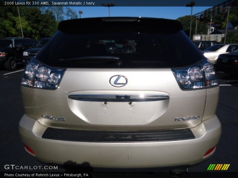 Savannah Metallic / Ivory 2006 Lexus RX 330 AWD