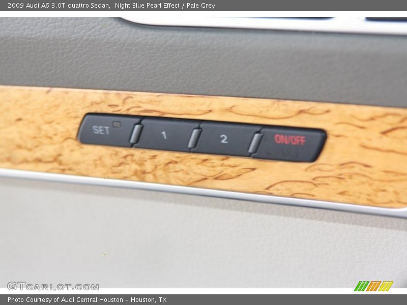 Night Blue Pearl Effect / Pale Grey 2009 Audi A6 3.0T quattro Sedan
