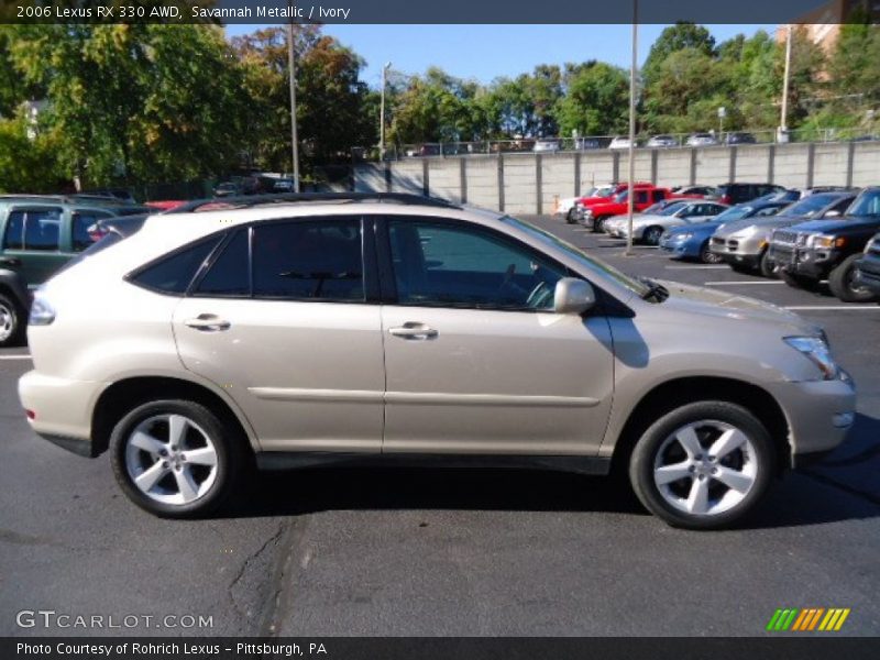 Savannah Metallic / Ivory 2006 Lexus RX 330 AWD