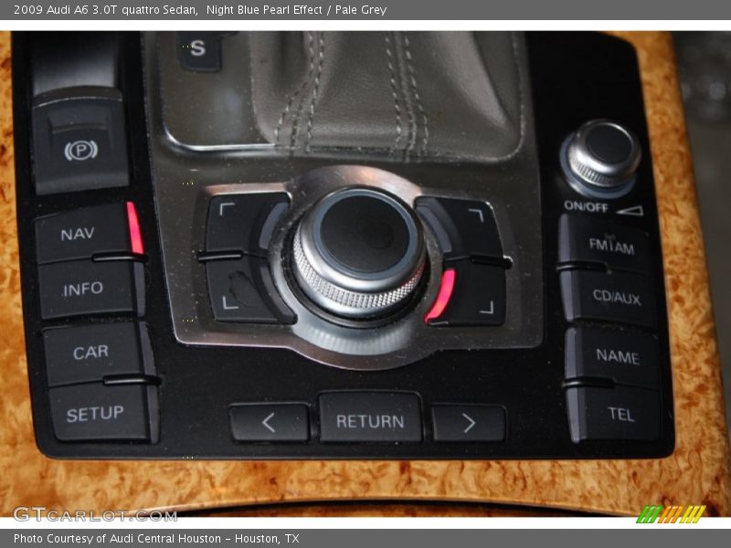 Night Blue Pearl Effect / Pale Grey 2009 Audi A6 3.0T quattro Sedan