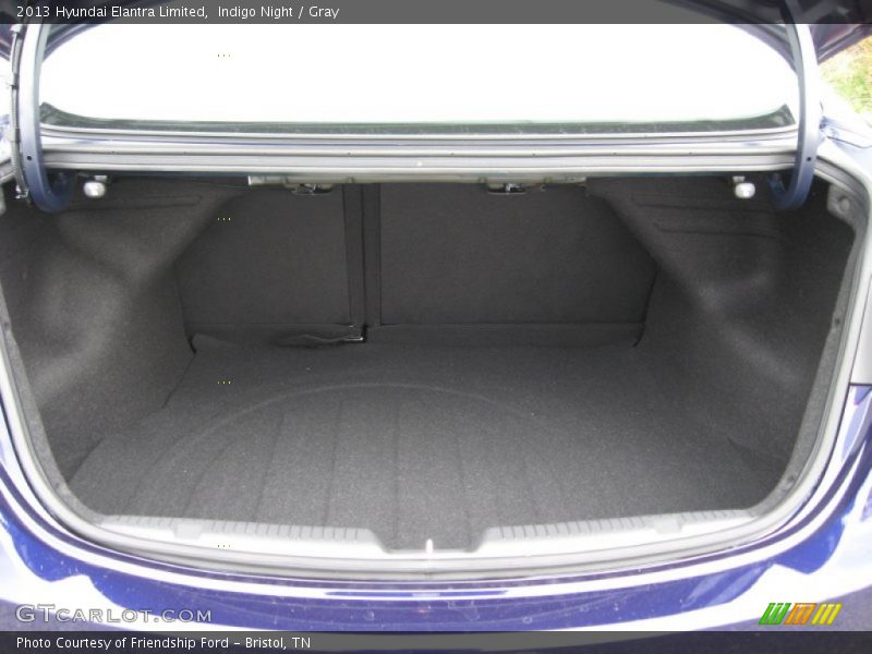 Indigo Night / Gray 2013 Hyundai Elantra Limited