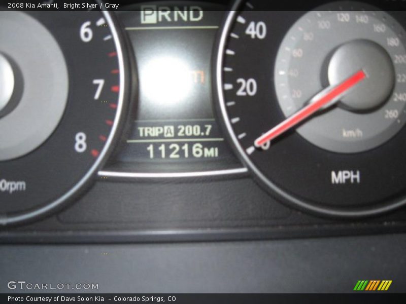 Bright Silver / Gray 2008 Kia Amanti