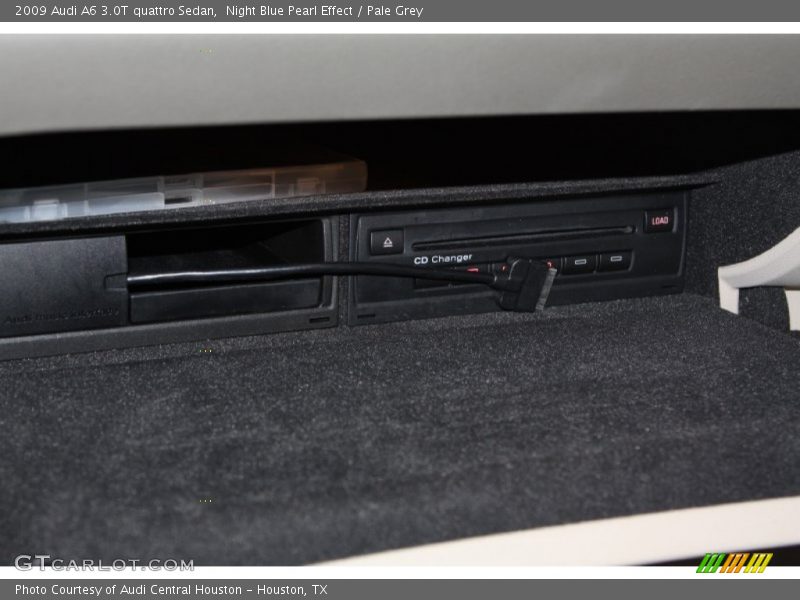 Night Blue Pearl Effect / Pale Grey 2009 Audi A6 3.0T quattro Sedan