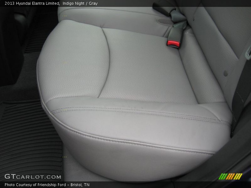 Indigo Night / Gray 2013 Hyundai Elantra Limited