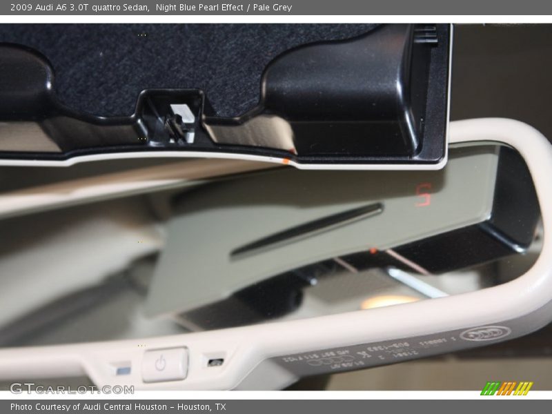 Night Blue Pearl Effect / Pale Grey 2009 Audi A6 3.0T quattro Sedan