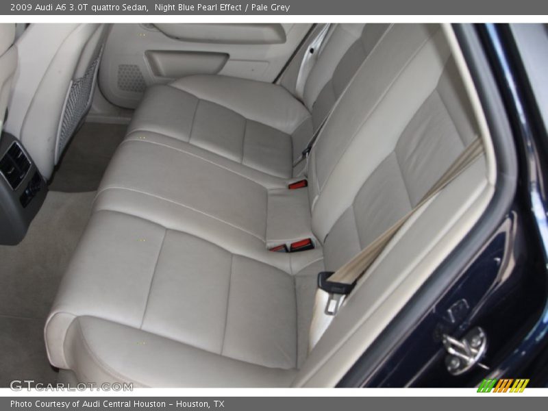 Night Blue Pearl Effect / Pale Grey 2009 Audi A6 3.0T quattro Sedan