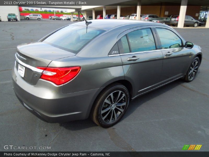 Tungsten Metallic / Black 2013 Chrysler 200 S Sedan