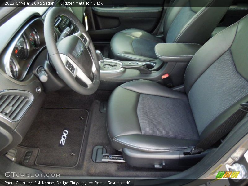 Tungsten Metallic / Black 2013 Chrysler 200 S Sedan
