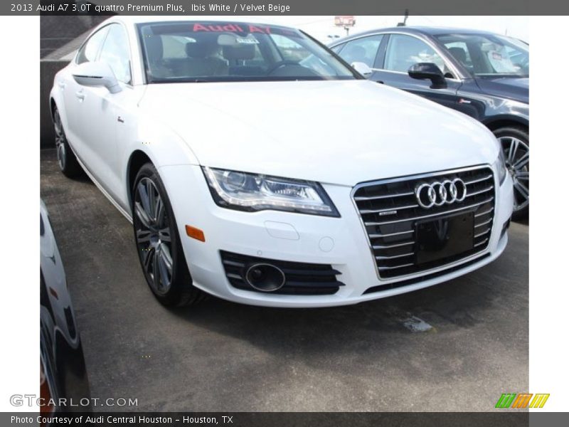 Ibis White / Velvet Beige 2013 Audi A7 3.0T quattro Premium Plus
