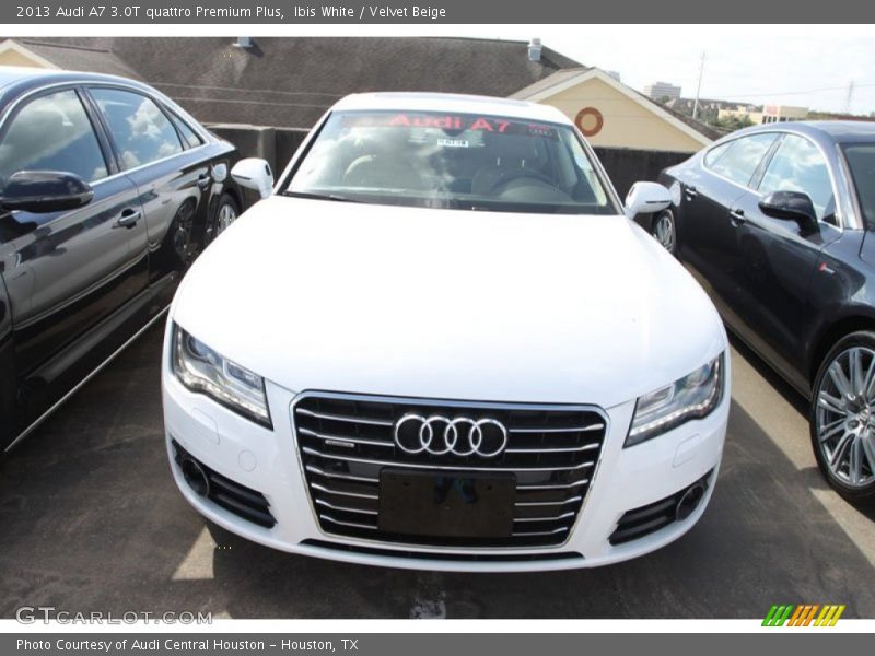 Ibis White / Velvet Beige 2013 Audi A7 3.0T quattro Premium Plus