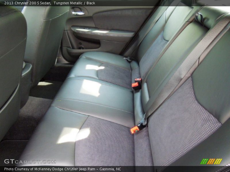 Rear Seat of 2013 200 S Sedan