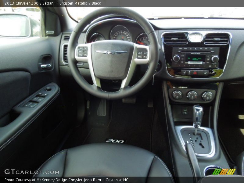 Tungsten Metallic / Black 2013 Chrysler 200 S Sedan
