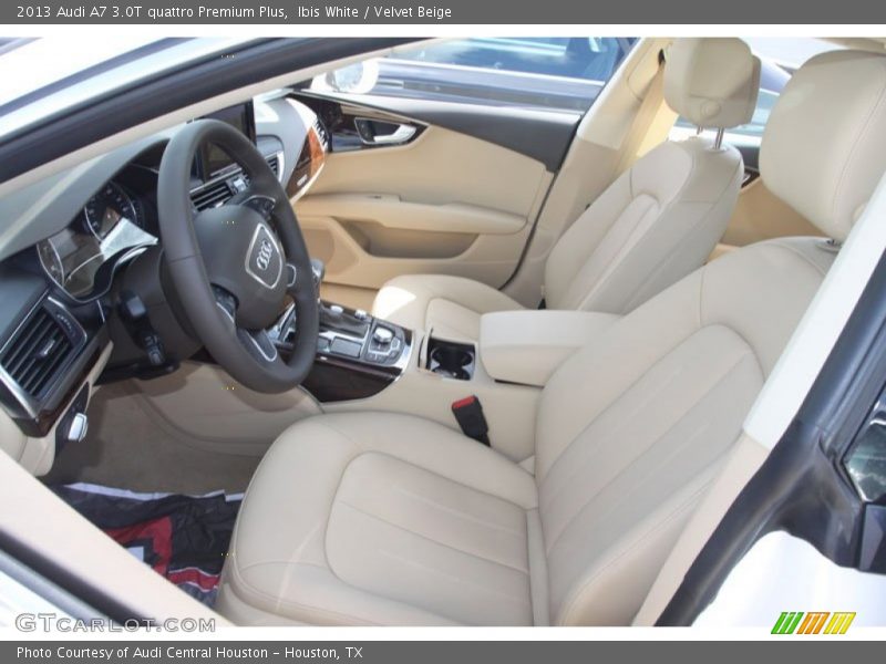 Front Seat of 2013 A7 3.0T quattro Premium Plus