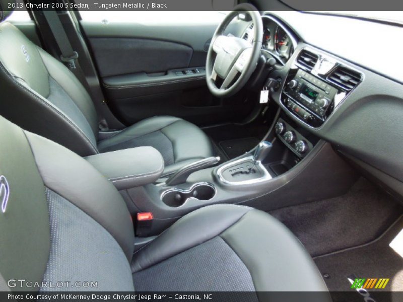 Tungsten Metallic / Black 2013 Chrysler 200 S Sedan