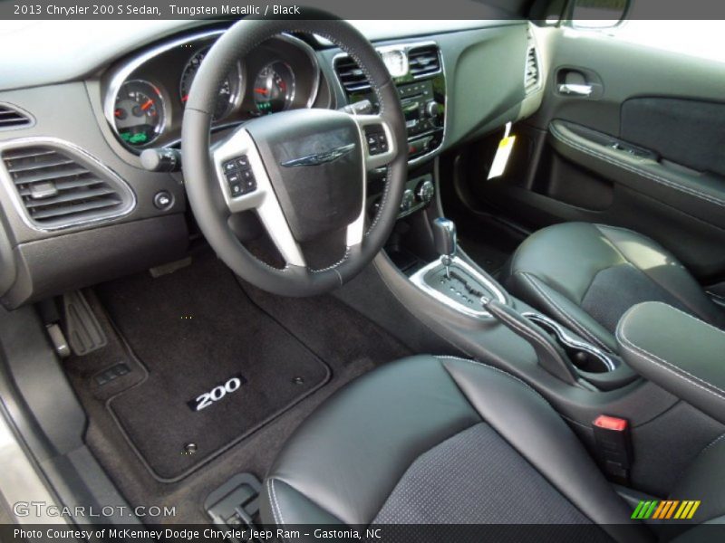 Black Interior - 2013 200 S Sedan 