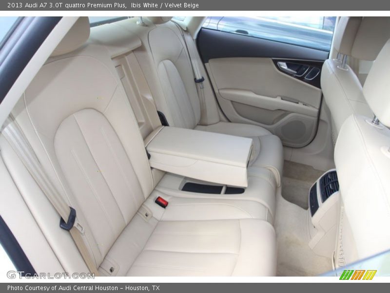 Rear Seat of 2013 A7 3.0T quattro Premium Plus
