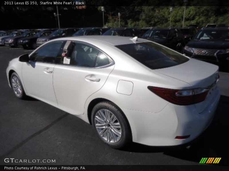 Starfire White Pearl / Black 2013 Lexus ES 350