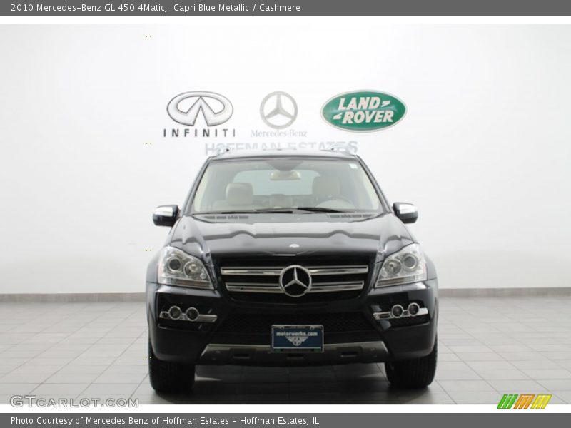 Capri Blue Metallic / Cashmere 2010 Mercedes-Benz GL 450 4Matic