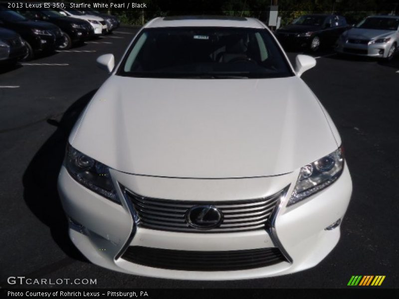 Starfire White Pearl / Black 2013 Lexus ES 350