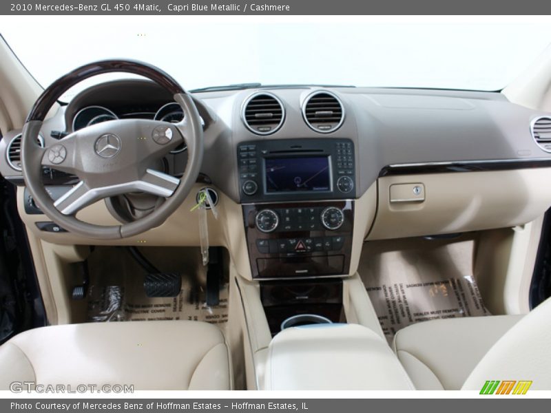 Capri Blue Metallic / Cashmere 2010 Mercedes-Benz GL 450 4Matic