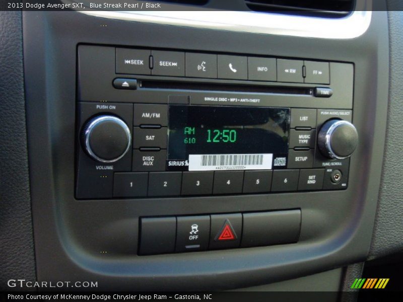Audio System of 2013 Avenger SXT