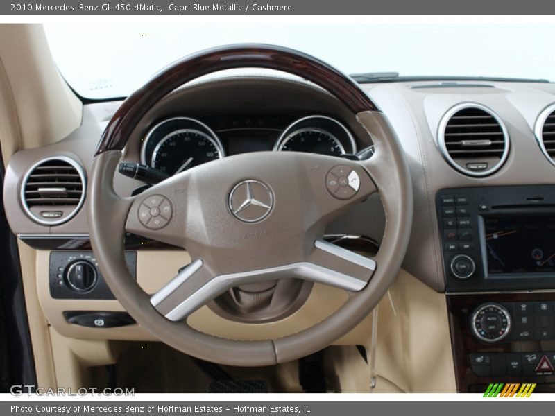 Capri Blue Metallic / Cashmere 2010 Mercedes-Benz GL 450 4Matic