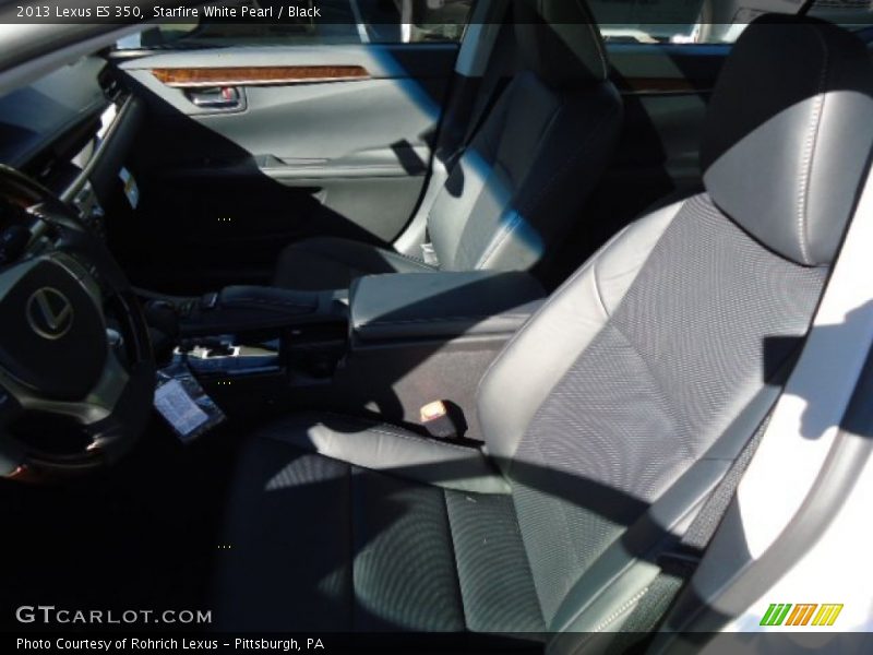 Starfire White Pearl / Black 2013 Lexus ES 350