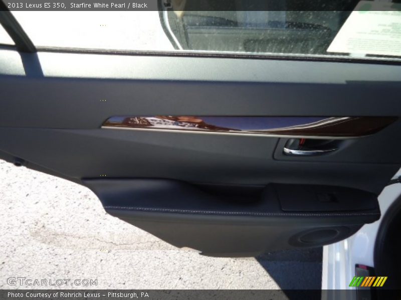 Starfire White Pearl / Black 2013 Lexus ES 350