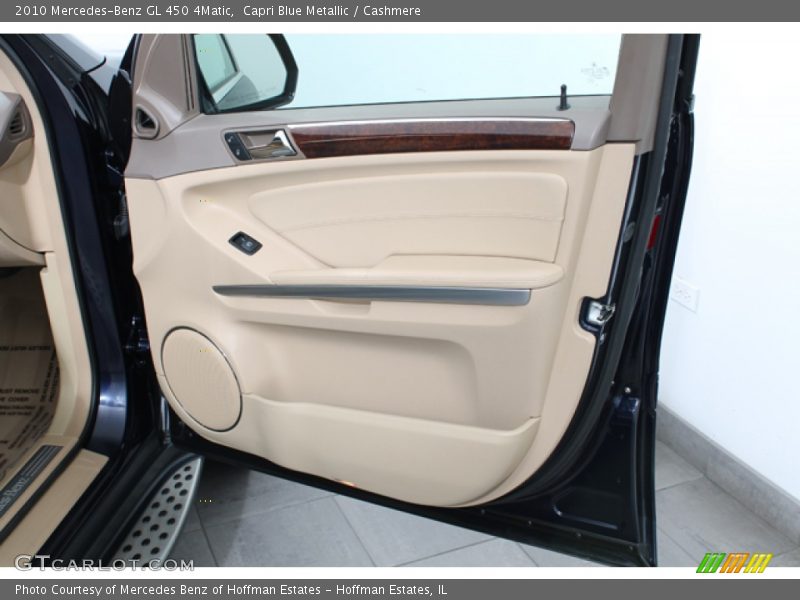 Capri Blue Metallic / Cashmere 2010 Mercedes-Benz GL 450 4Matic