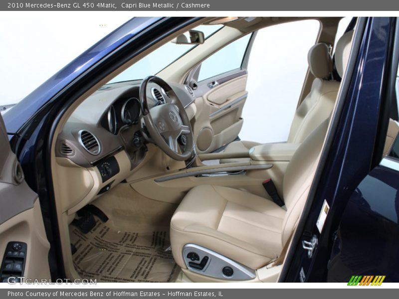 Capri Blue Metallic / Cashmere 2010 Mercedes-Benz GL 450 4Matic