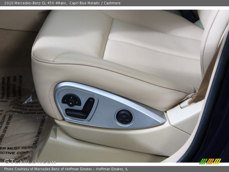 Capri Blue Metallic / Cashmere 2010 Mercedes-Benz GL 450 4Matic